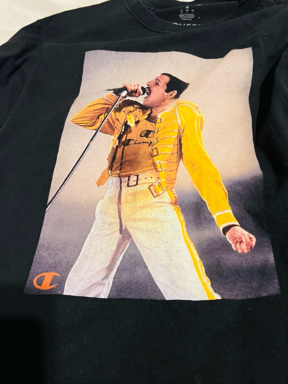 Vintage Band Queen Concert Performance Tee {M}  Champion Collab - Picture 6 of 8